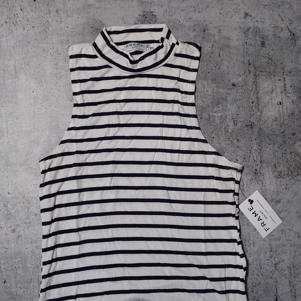 Frame Denim Sleeveless Shirt